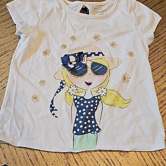 Polka dot skirty and top set size 7/8  Max Studio - Picture 2 of 9